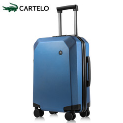 CARTELO 卡帝乐鳄鱼 行李箱女拉杆箱202324寸大容量旅行箱小型密码登机皮箱子