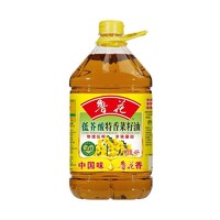 luhua 鲁花 低芥酸特香菜籽油4L食用油 非转基因 物理压榨 桶装
