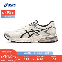 ASICS 亚瑟士 女鞋跑步鞋耐磨透气网面跑鞋运动鞋缓震回弹 GEL-FLUX 4 桦木色/黑色 38