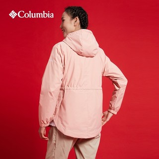 哥伦比亚（Columbia）休闲衣女士春季户外运动舒适透气时尚修身连帽机织外套WR6939 WR6939672 XS(150/76A)