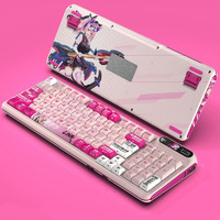 KZZI 珂芝 Z98IP定制款无线蓝牙机械键盘三模游戏键盘联名侧刻女生礼物