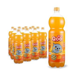 Fanta 芬达 Minute Maid 美汁源 酷儿Qoo 橙汁饮料 1.5L*12瓶