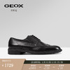 GEOX 杰欧适 男鞋2024年早春商务正装皮鞋WALK PLEASURE U35CGC 黑色C9999 40