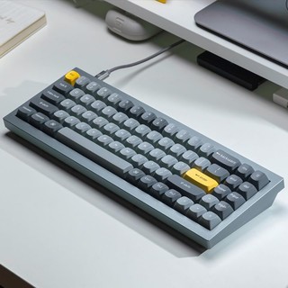 Keychron Q7客制化gasket设计机械键盘QMK改键RGB光CNC阳极铝壳