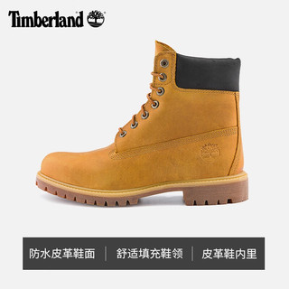 添柏岚（Timberland）男鞋高帮靴户外休闲防水|A655H A655HW/小麦色 43