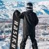 MSEASFREE滑雪板单板三件套男女套装全套入门全能平花刻滑全地域小黑板雪板 小黑板单板 155cm