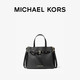  MICHAEL KORS 迈克·科尔斯 女士小号斜挎包蝴蝶包 黑色 001（老花款） NS　