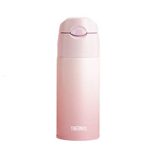 THERMOS 膳魔师 吸管杯系列 TCMI-400S PKW 保温杯 400ml 桃气玫瑰