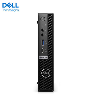 戴尔（DELL）OptiPlex7000MFF商用办公迷你mini台式机电脑i7-12700T/64G/2T固态/