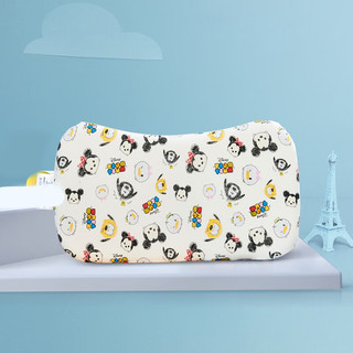 迪士尼（Disney）A类蝶形记忆枕婴儿童枕头宝宝午睡定型枕透气3-12岁小枕芯松松
