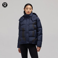 lululemon 丨Wunder Puff 女士羽绒外套 *Wordmark LW4BWGS 海军蓝 2