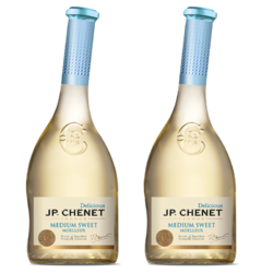 J.P.CHENET 香奈 半甜白葡萄酒甜蜜系列 法国 歪脖子酒 750ML11.5度