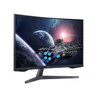 SAMSUNG 三星 LS27CG552ECXXF 27英寸 VA 曲面 FreeSync 显示器