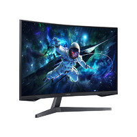 SAMSUNG 三星 LS32CG552ECXXF 32英寸 VA 曲面 FreeSync 显示器（2560×1440、165Hz、HDR10）