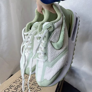 耐克（NIKE）休闲鞋女鞋冬季AIR MAX气垫运动鞋减震跑步鞋FB1876-031 FB1876-031灰白蜜瓜绿 36