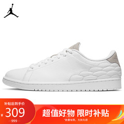 NIKE 耐克 篮球鞋男AJ1气垫 AIR JORDAN 1运动鞋DJ2756-100白42.5