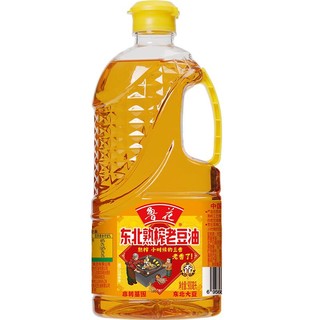 luhua 鲁花 东北熟榨老豆油系列   熟豆油，不用炸锅 900ml