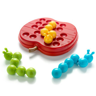 Smart Games 爱思极 毛毛虫吃苹果 5岁-成人 儿童玩具桌游空间训练