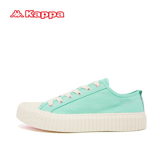 KAPPA卡帕帆布鞋休闲运动鞋板鞋跑步鞋 K0AW5VS01-318 37