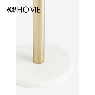 H&M HOME收纳用品收纳架白色落地卫生间金属大理石纸巾架1196179 白色 NOSIZE