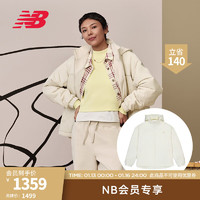 NEW BALANCE 【CNY系列】运动外套女款24冬季休闲双面穿连帽拉链夹克 CIC AWJ41330 2XL