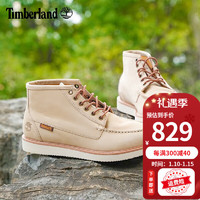 Timberland添柏岚休闲鞋男鞋踢不烂户外运动通勤英伦商务牛皮鞋A2CB5 A2CB5269/浅泥土色 43.5