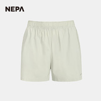 NEPA 耐葩 23春夏新品户外运动女士冷感短裤透气印花短裤7J41722 雾色 165/68A