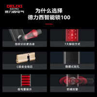 DELIXI 德力西 100 指纹智能门锁