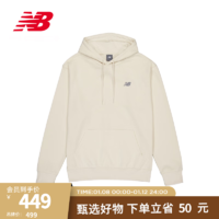 NEW BALANCE 24男款经典时尚简约百搭连帽卫衣套头衫 LIN MT41508 M