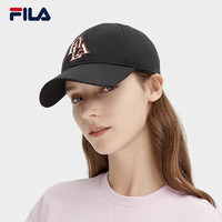 FILA 斐乐官方情侣款棒球帽2024春时尚遮阳帽运动帽鸭舌帽