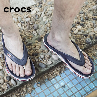 卡骆驰（crocs）拖鞋男鞋女鞋 2024春季运动人字拖鞋户外舒适透气休闲沙滩鞋 205393-4CC 36-37