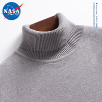 NASA ADIMEDAS 男士纯色高领毛衣