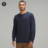 lululemon 丨Fundamental™ 男士长袖 T 恤 LM3CZRS 藏青色 M