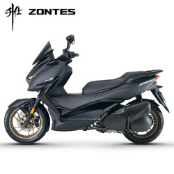 ZONTES 升仕 2023350M踏板摩托车 磨砂黑