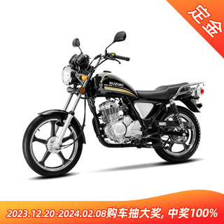 SUZUKI 铃木 150 小太子 悍道碟刹 珠光黑 整车价8280