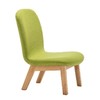 布艺小凳子家用矮凳板凳换鞋凳时尚创意实木靠背小椅子哺乳喂奶椅 【升级版】绿色