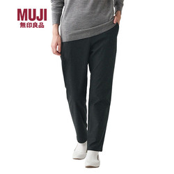 MUJI 無印良品 无印良品 弹力 起毛 锥形裤女式休闲裤微弹