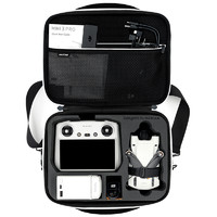 MAXCAM 麦思卡姆（MAXCAM）适用于大疆DJI Mini 3 Pro收纳包单肩背包便携旅行包安全保护箱盒配件硬壳抗压摔防溅水