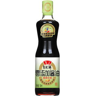 luhua 鲁花 调味品 零添加酱油（酱香生抽）500ml 生抽