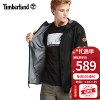 Timberland添柏岚外套男秋冬户外运动上衣宽松保暖防风连帽梭织夹克A2ETN A2ETN001/黑色 XS/165