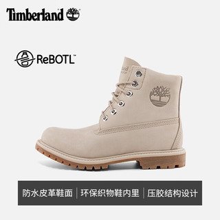 Timberland添柏岚休闲鞋女靴秋冬踢不烂户外防水保暖高帮马丁靴A44KU A44KUMK51/浅灰褐色 37.5