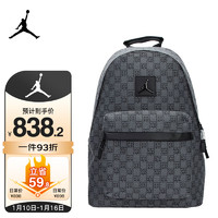 Jordan耐克双肩包男女大容量旅行背包休闲运动包书包电脑包 深灰色 深灰色（31.8*15.2*43.2cm）