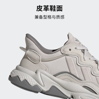 adidas阿迪达斯三叶草OZWEEGO女子经典运动复古老爹鞋IE9510 灰色 36(220mm)