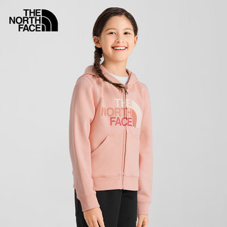 THE NORTH FACE北面童装儿童卫衣女童运动卫衣针织外套|5AYV UBF/粉色 160/L