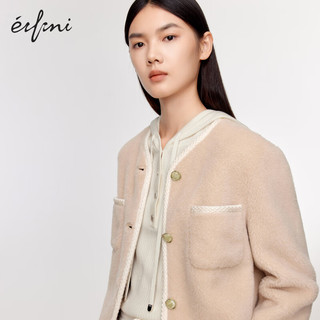 伊芙丽（eifini）伊芙丽短外套1EA111841 浅米色 155/80A/S