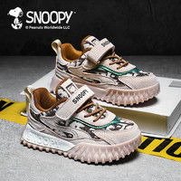 88VIP：SNOOPY 史努比 童鞋男童运动鞋冬款阿甘鞋儿童防滑跑步鞋休闲鞋