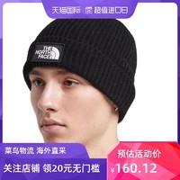 北面 美版LOGO男女防风保暖针织毛线帽Beanie