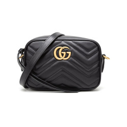 gucci古驰ggmarmont系列女士牛皮迷你单肩斜挎包448065dtd1t