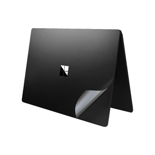 嘉速 适用微软surface laptop5 15英寸外壳膜 微软笔记本电脑机身贴膜 全套外壳保护贴纸 黑色易贴抗磨损