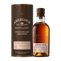 88VIP：Aberlour 亚伯乐 18年单一麦芽苏格兰威士忌500ml×1瓶 特调收藏